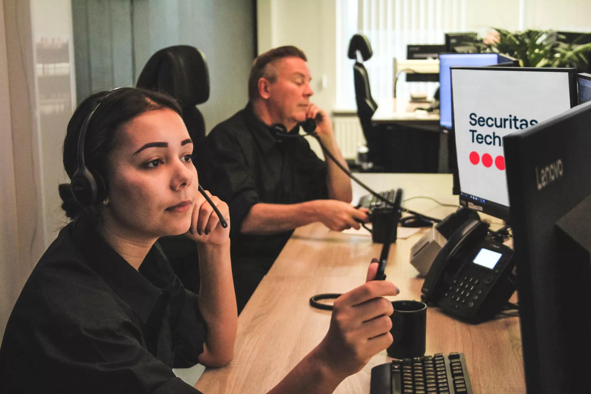 Security experts providing tailored remote video monitoring services with AI-powered tools