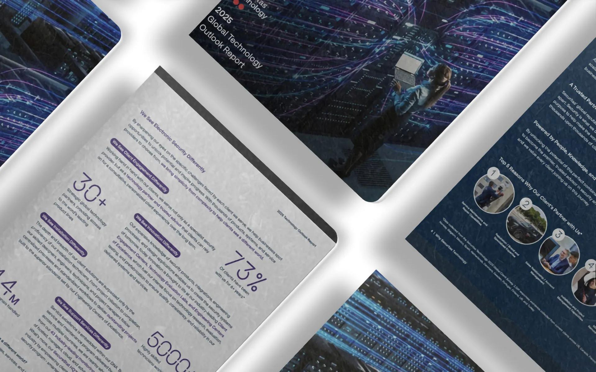 annual security trends report showing statistics on AI adoption, cloud security, and risk-based strategies for 2026