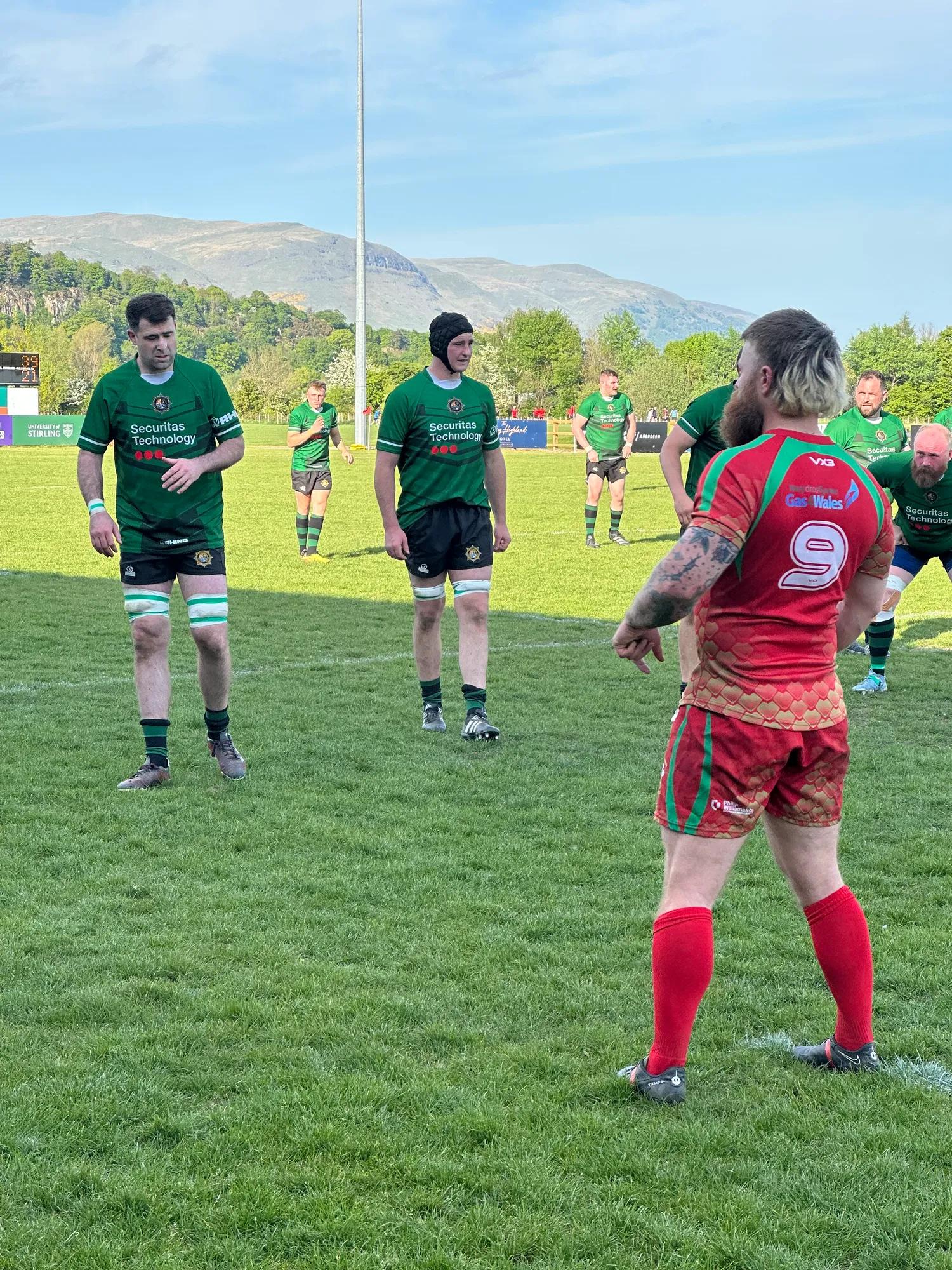 Securitas Technology Ireland sponsors the Irish Police Rugby Team.
They take part in something called the 4 Nations Cup. Our Irish won it and now I want to put the images onto the News page on the Irish website.