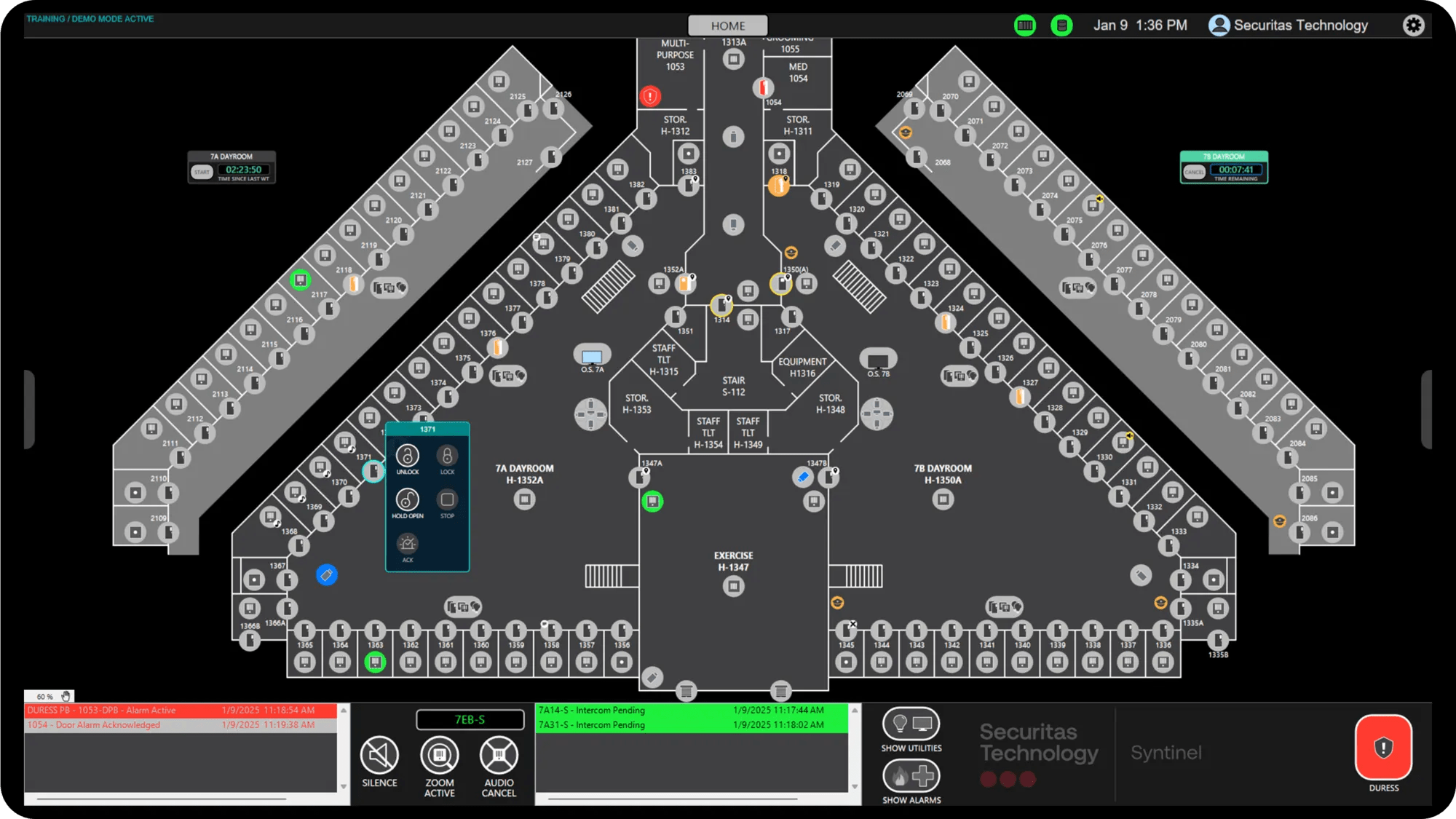 SYNTINEL Screen Example