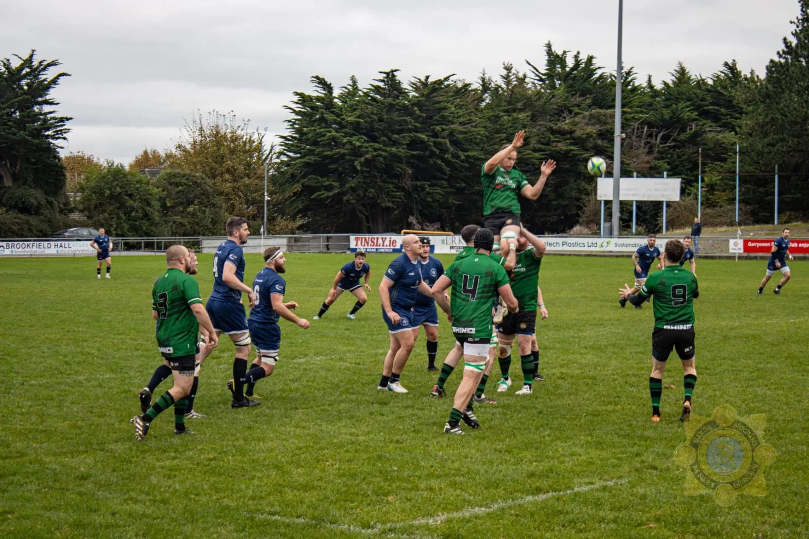 Pictures of the match between ireland and Scotland for the Irish Rugyb Police Match 2025