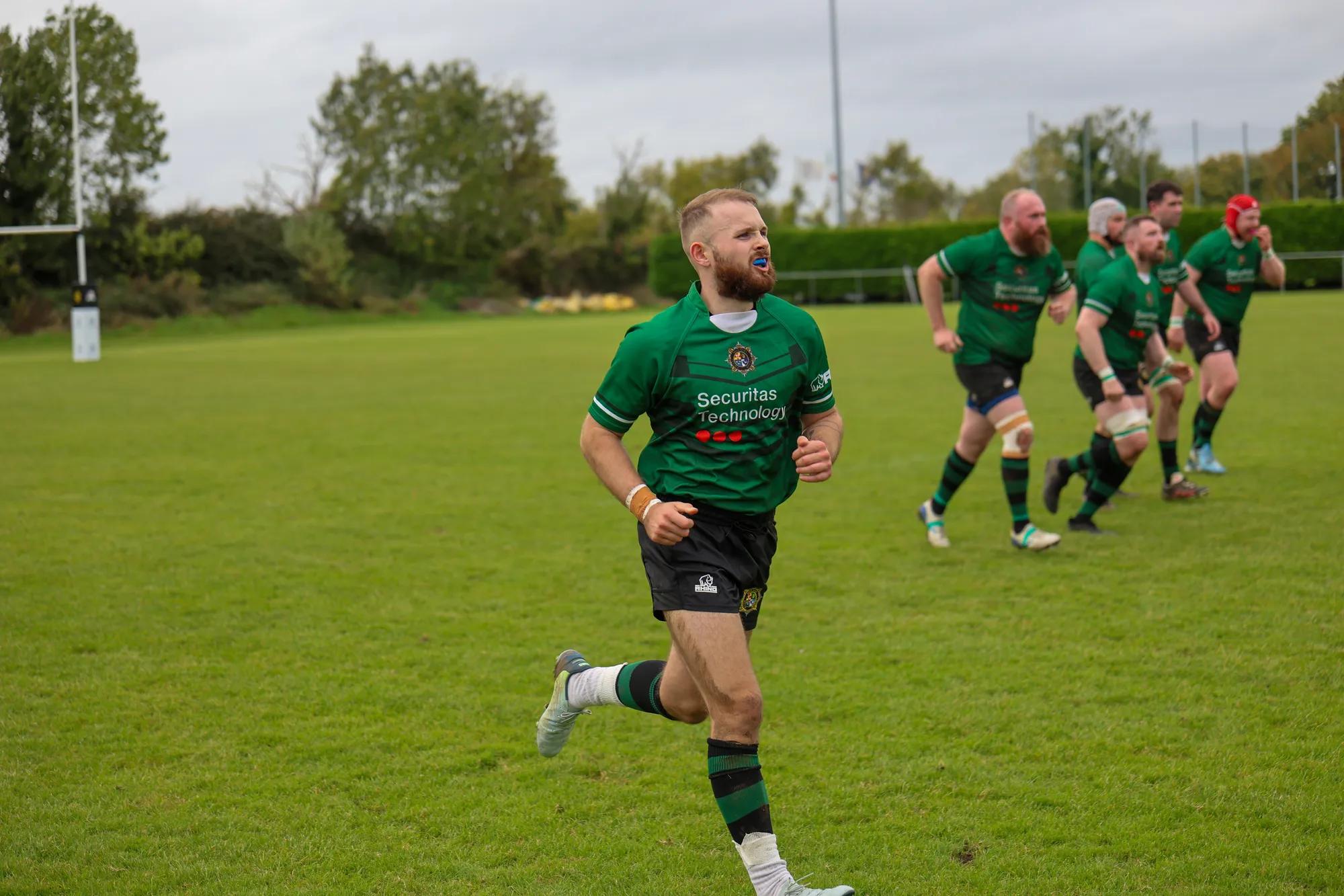 Irish Police Rugby Images