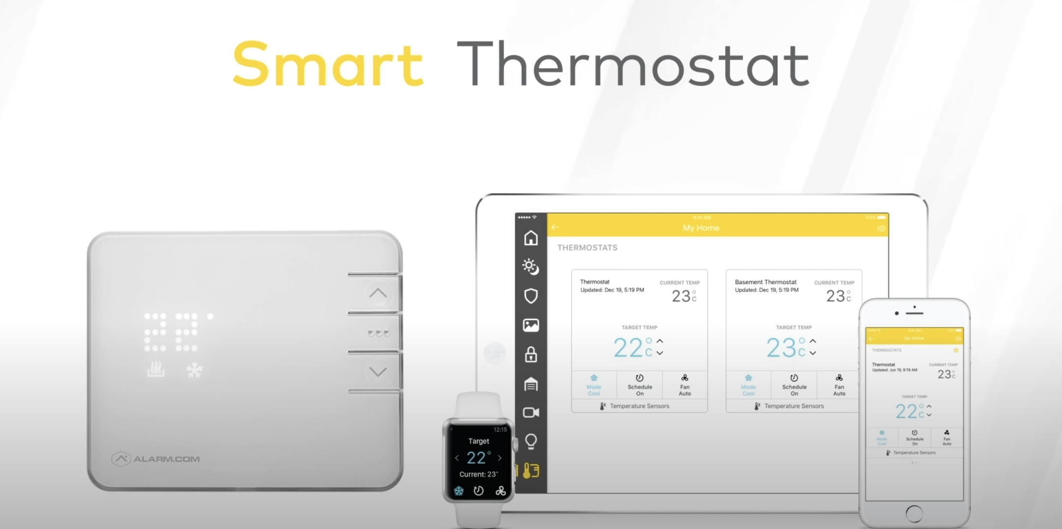 Smart thermostat temperature control