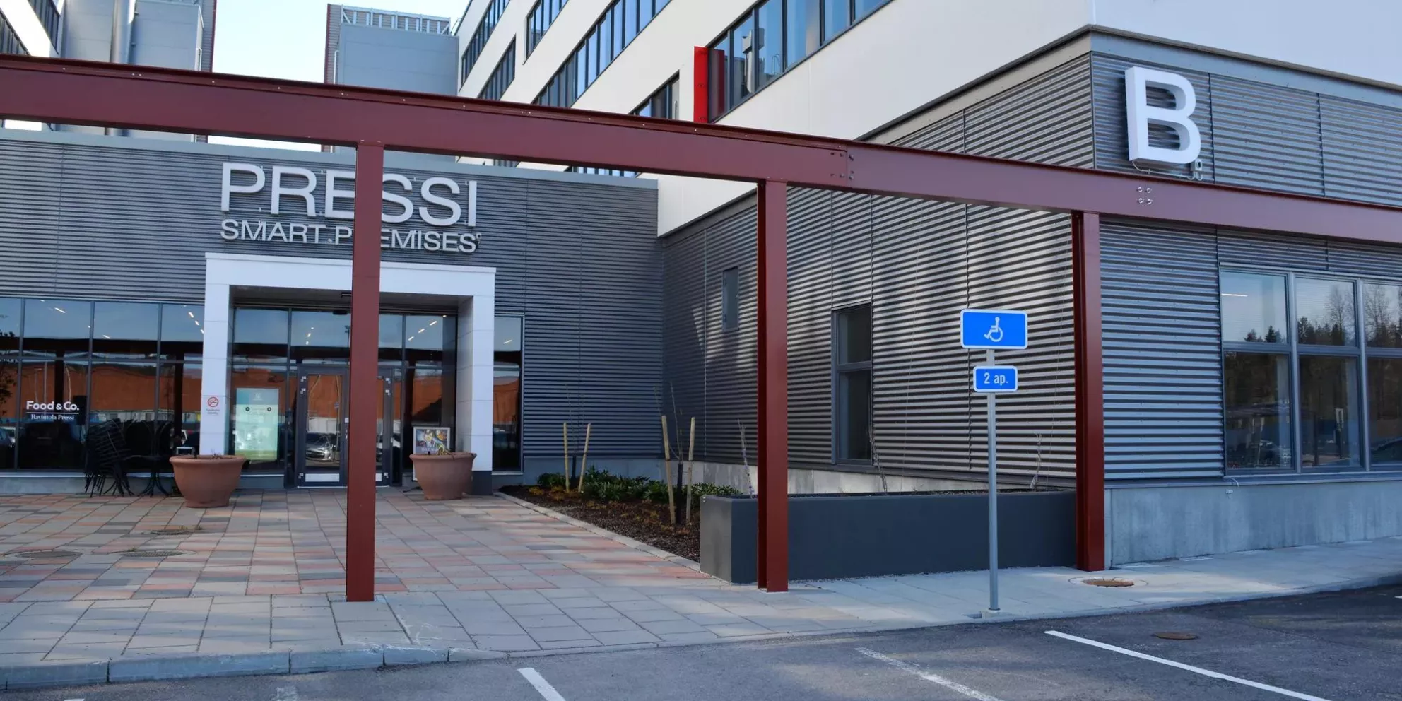 The premises of the new Sec Tech Finland office