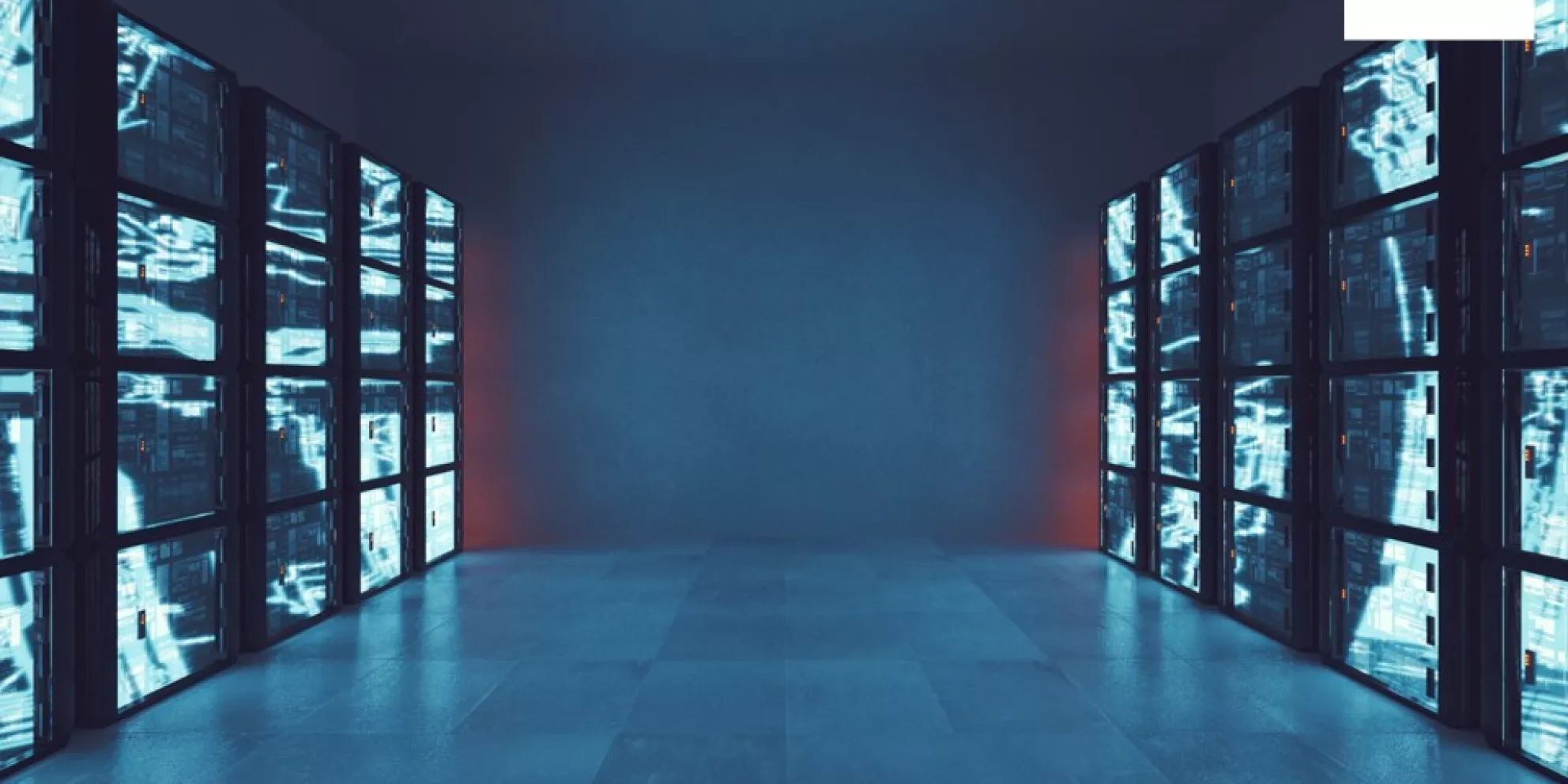Image of Server Room Rack Hosting Cloud SaaS