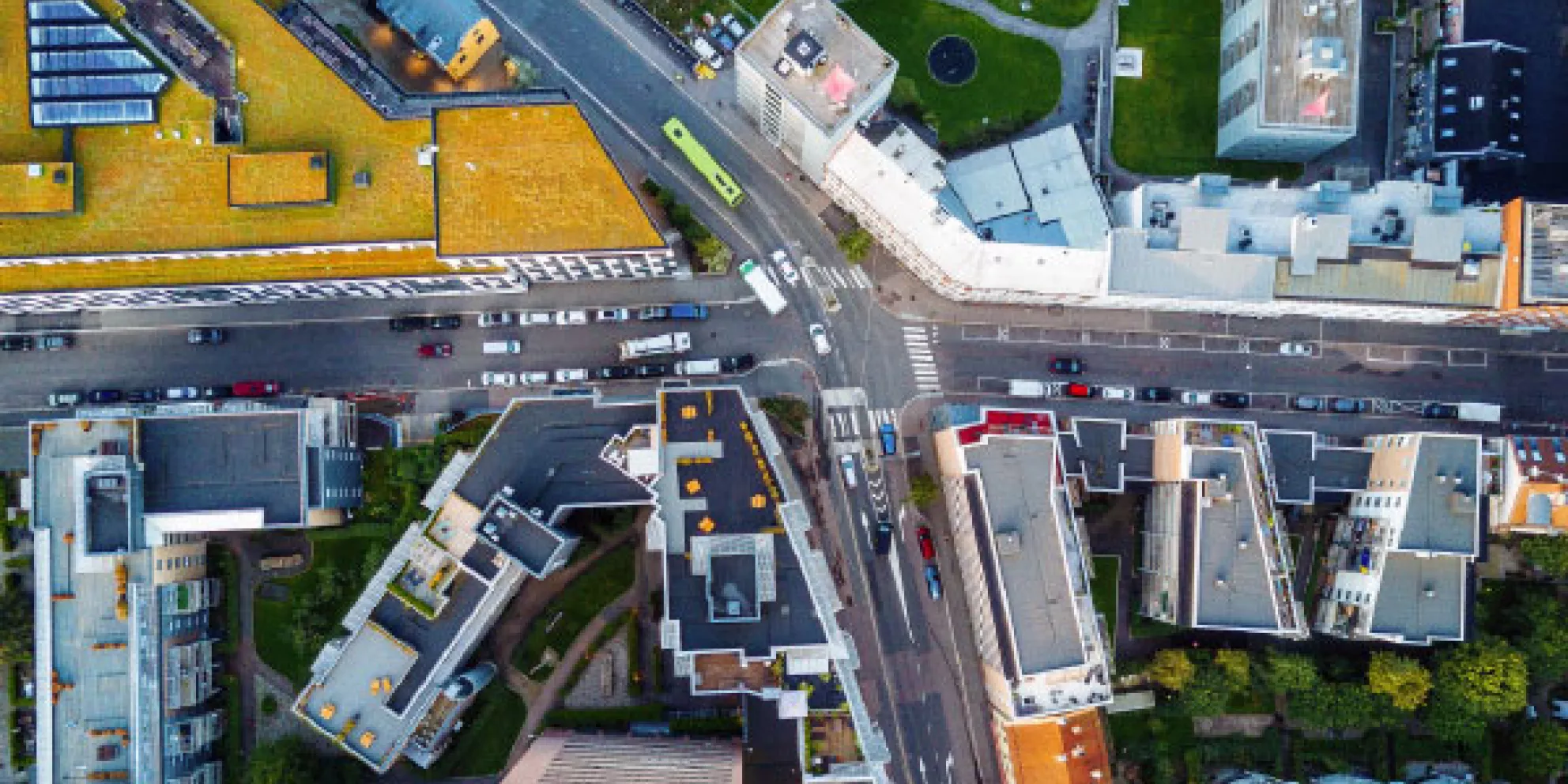 Arial Photo of City Infrastructure used for Validrone Example