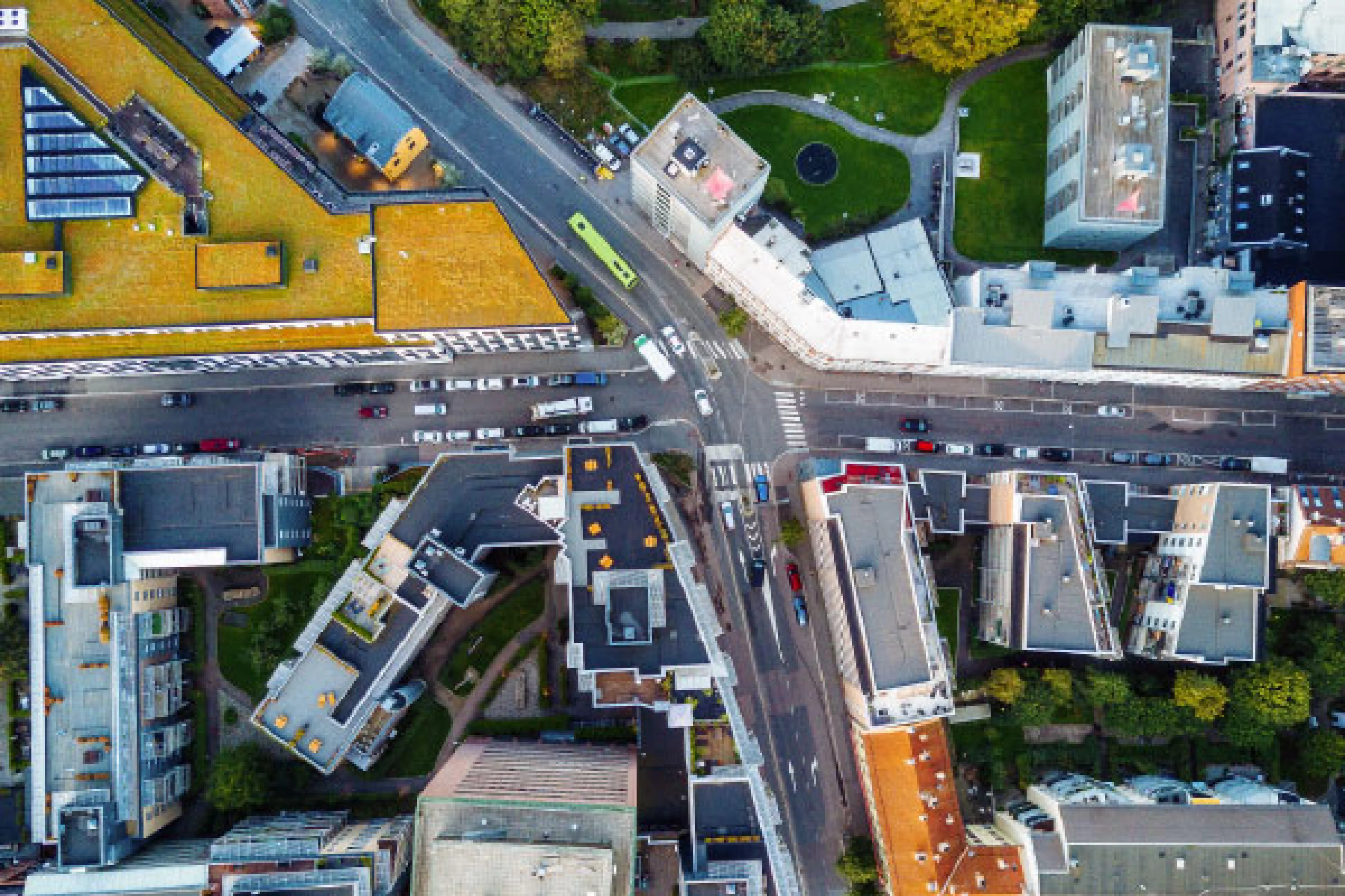 Arial Photo of City Infrastructure used for Validrone Example