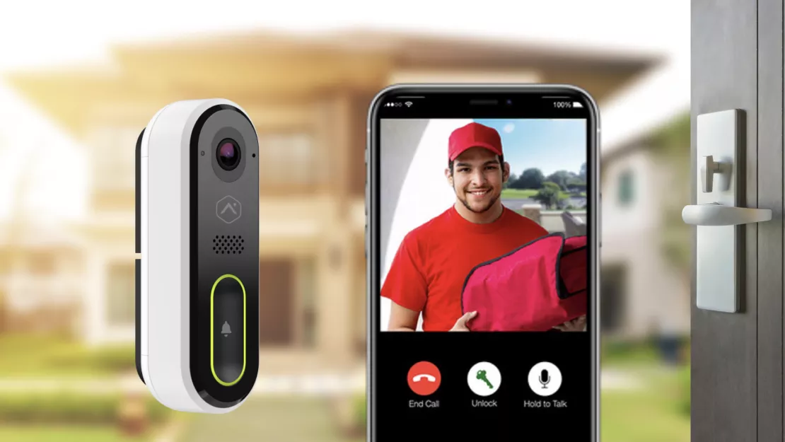 Sonnette de porte Vstarcam avec caméra intégrée et application