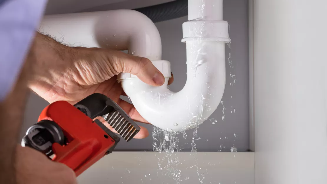 water leak