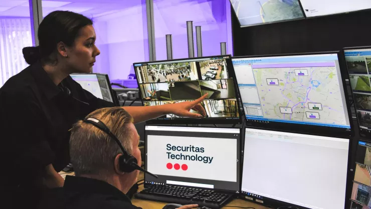 Security experts providing tailored remote video monitoring services with AI-powered tools