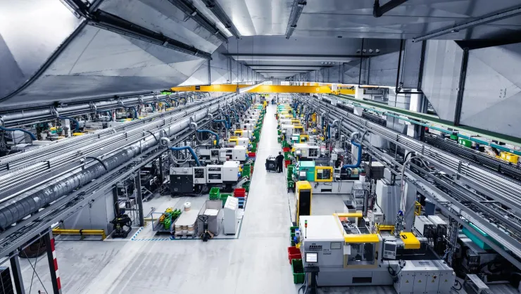 Foto från SEF Giessen facility, industrianläggning