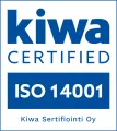 Kiwa certified ISO 14001