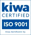 Kiwa certified ISO 9001