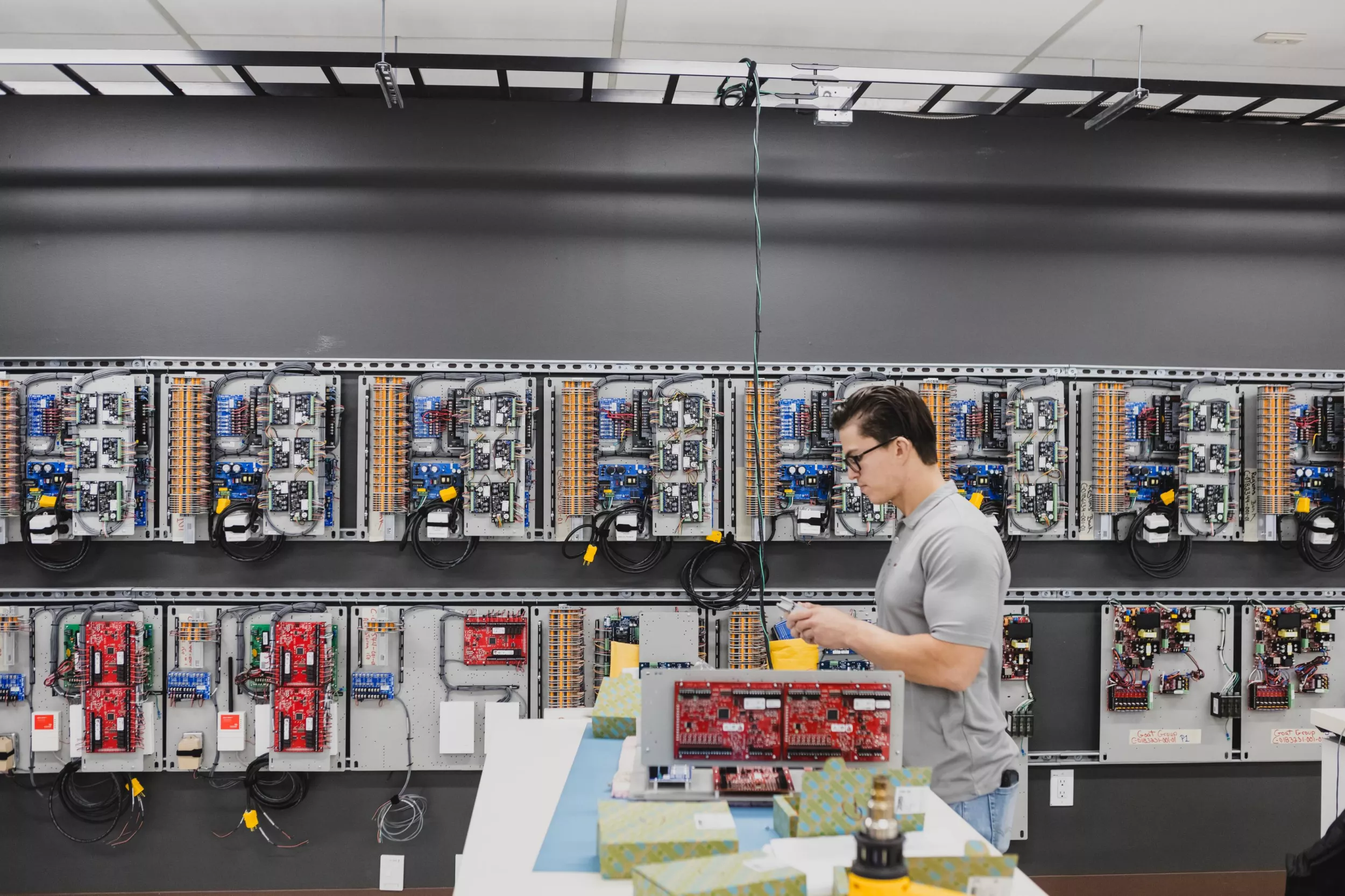 SecTech_2022_NY, US_Wide of Product Wall-8E9A2405