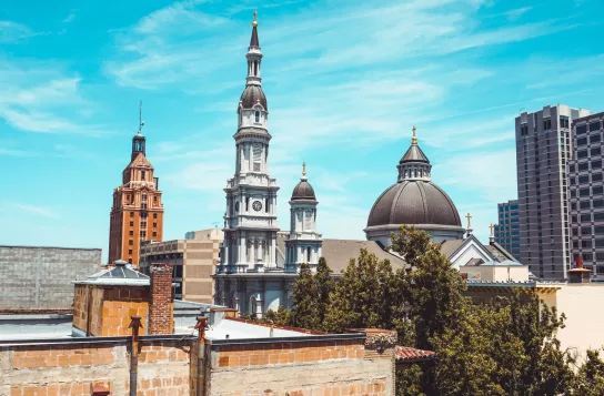 Buildings in Sacramento, CA