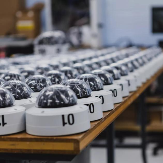 Cameras in Elmsford, NY prefabrication lab.