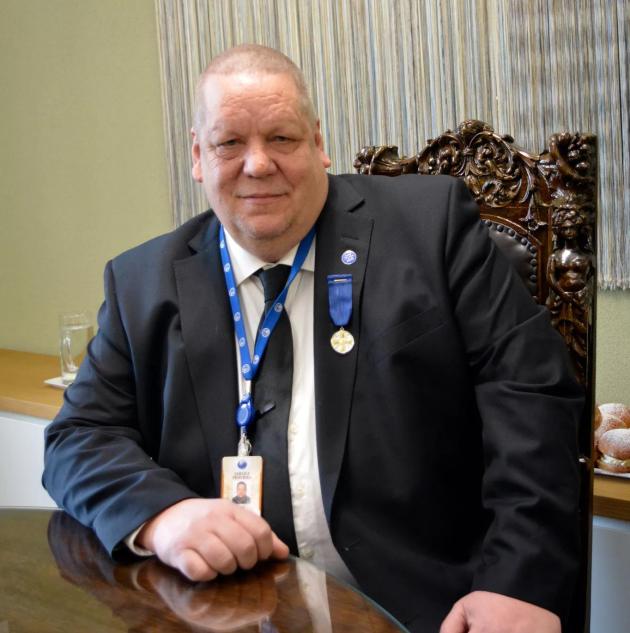 The Finnish Project Manager was awarded the first class medal of the Order of the White Rose of Finland with gold rings.