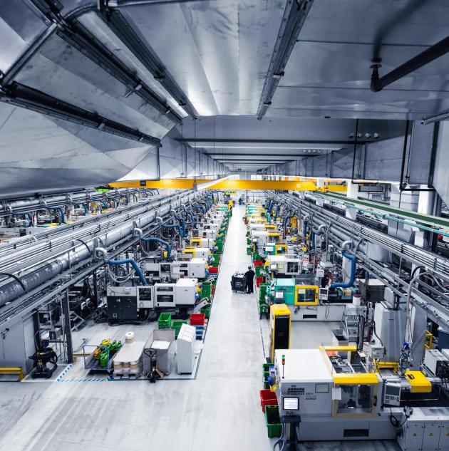 Foto från SEF Giessen facility, industrianläggning