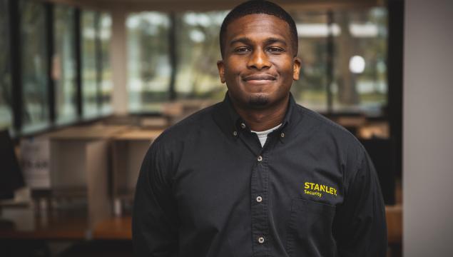 headshot of cameron harris STANLEY employee