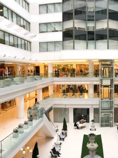 shop interior panorama