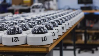 Cameras in Elmsford, NY prefabrication lab.
