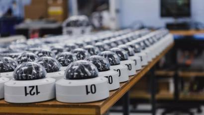 Cameras in Elmsford, NY prefabrication lab.