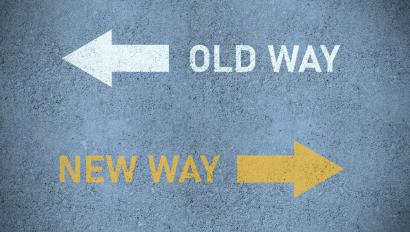 Old way new way