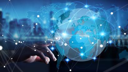 Media Name: Businessman_Touching_Global_Network_Data_Exchanges.jpg